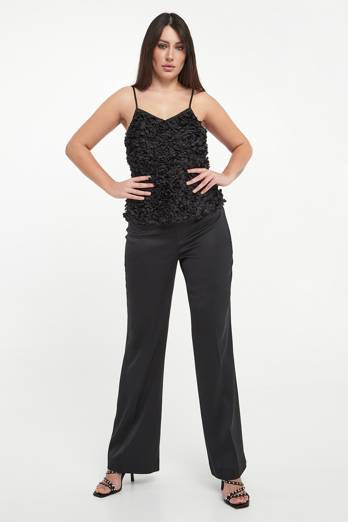 Top damski z kwiatami TWINSET ACTITUDE