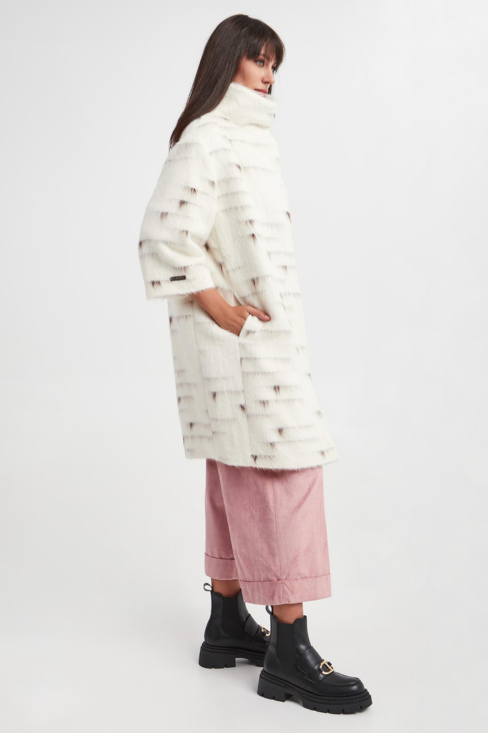 Płaszcz damski z alpaki PESERICO