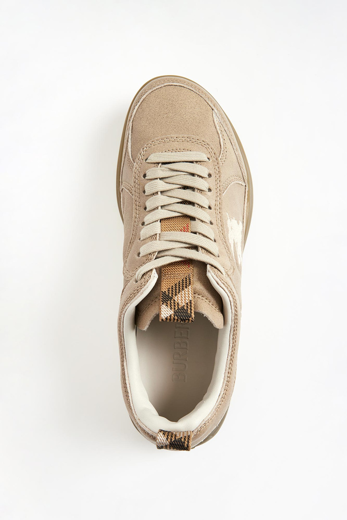 Sneakersy męskie skórzane BURBERRY