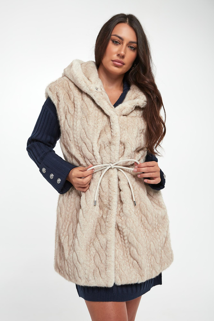 Kamizelka damska futrzana LIU JO