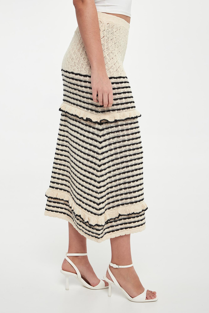 Spódnica midi ażurowa TWINSET U&B