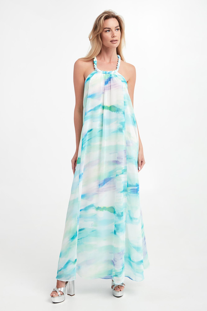 Sukienka szyfonowa PATRIZIA PEPE