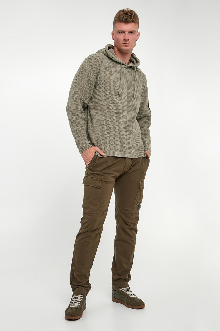 Sweter męski z kapturem C.P. COMPANY