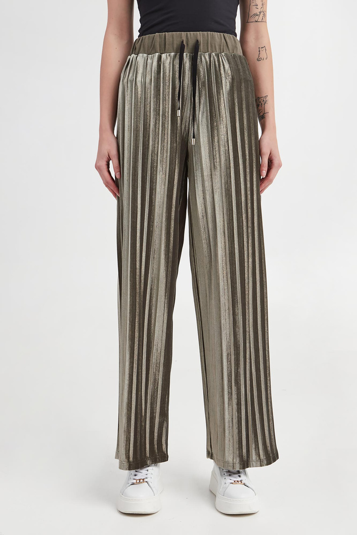 Spodnie damskie welurowe LIU JO