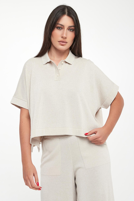 Sweter damski lureksowy PESERICO