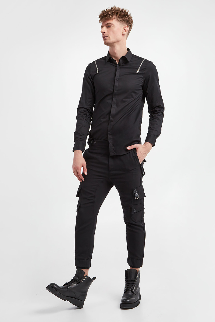 Spodnie męskie wełniane LES HOMMES