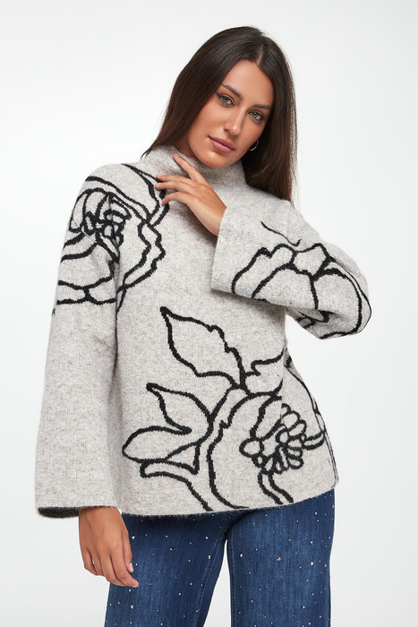 Sweter damski z wełną JOSEPH RIBKOFF