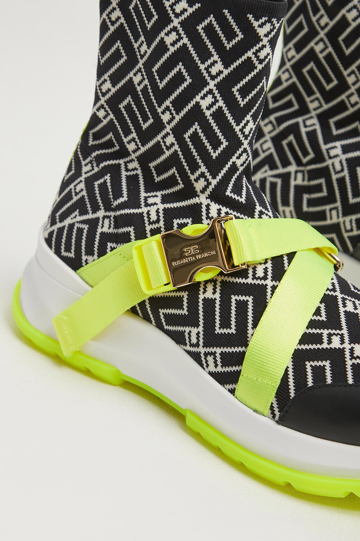 Sneakersy wysokie damskie ELISABETTA FRANCHI