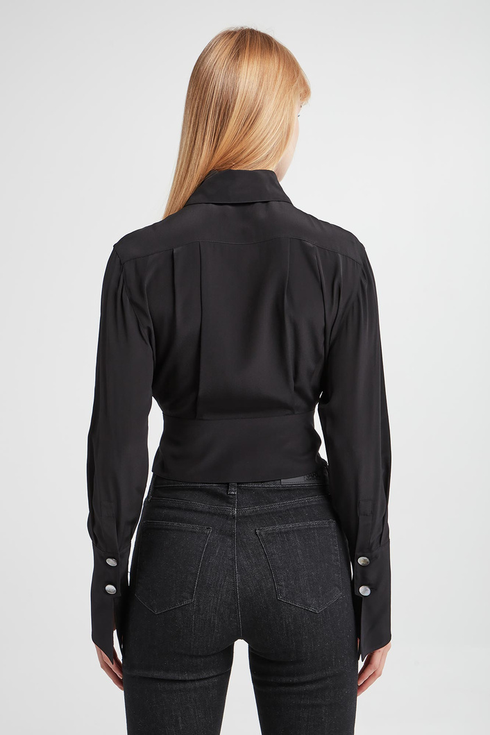 Koszula damska jedwabna KARL LAGERFELD