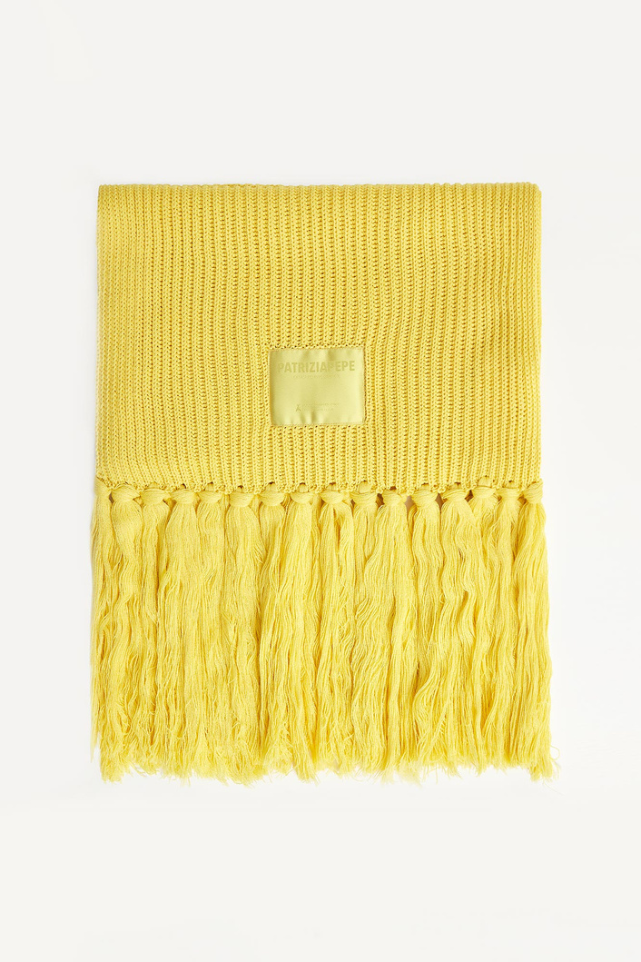 Szal damski wełniany PATRIZIA PEPE