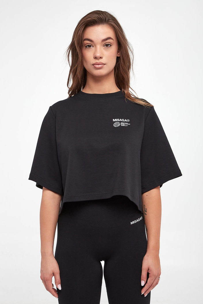 T-shirt damski Another Crop MISAGA