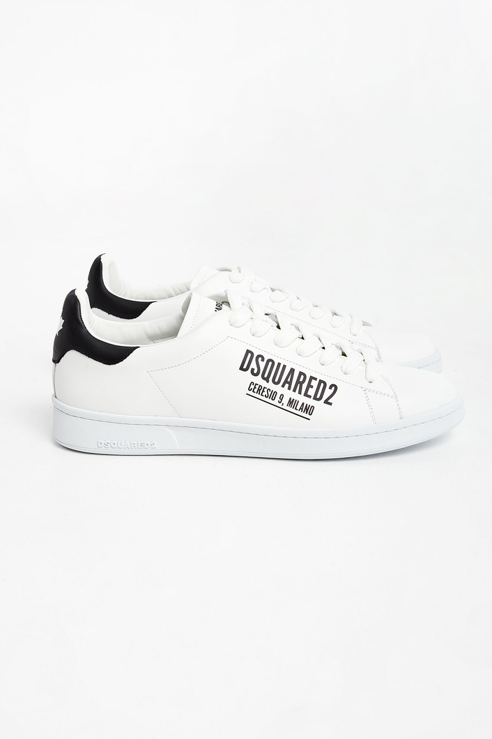 Sneakersy męskie skórzane DSQUARED2