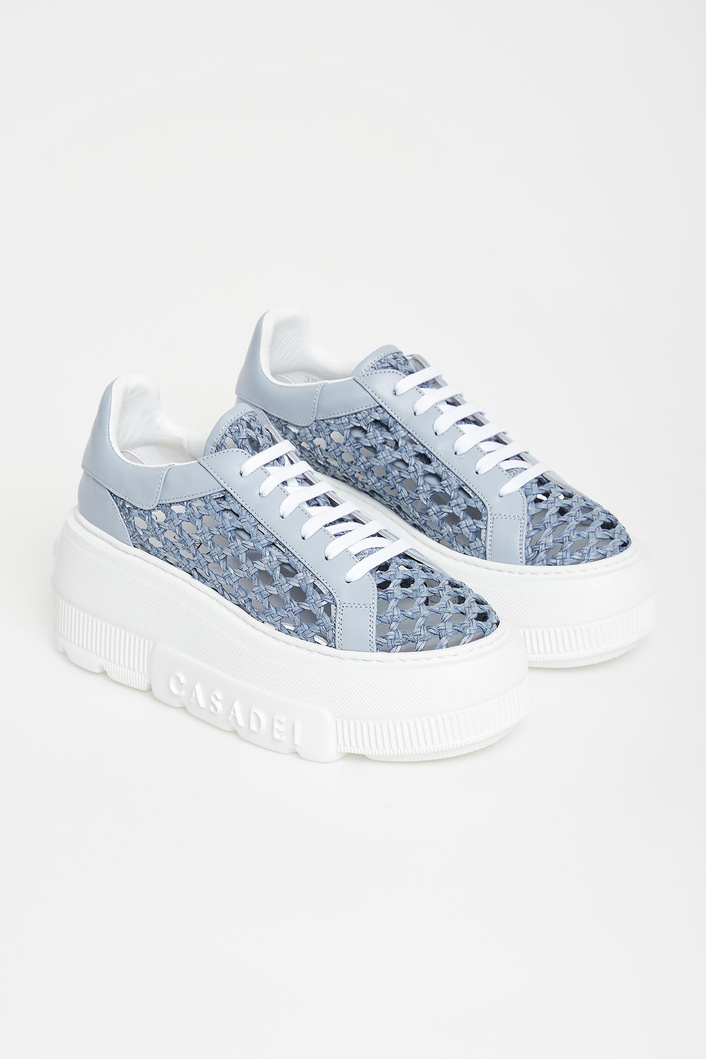 Sneakersy damskie plecione CASADEI