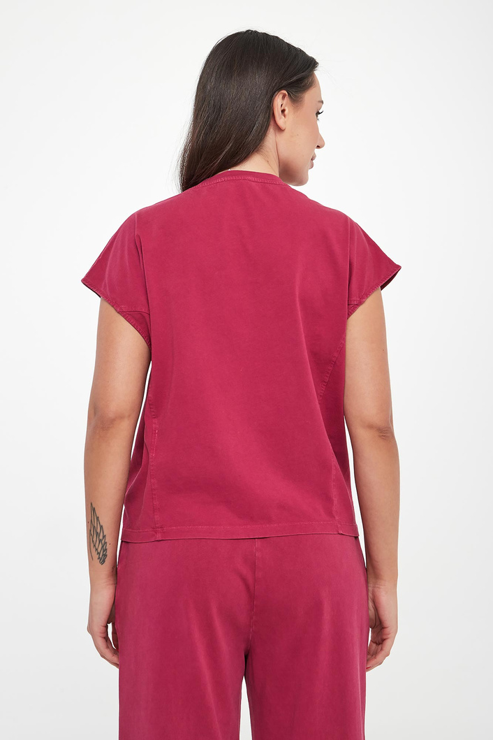 T-shirt damski z cyrkoniami LIU JO