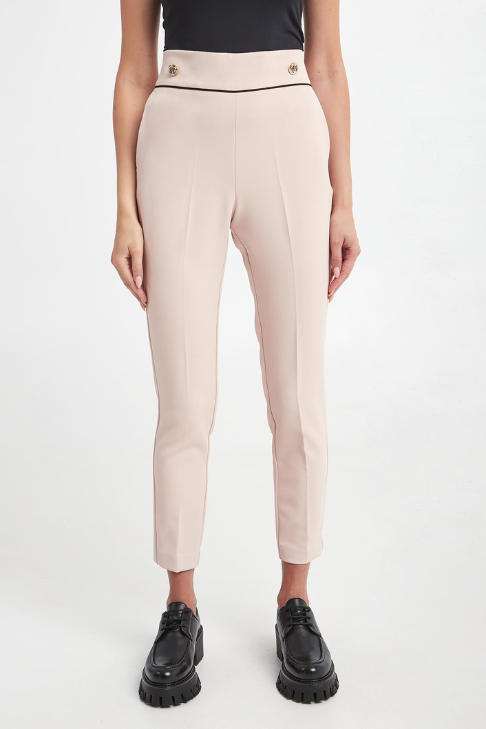 Spodnie damskie z krepy LIU JO