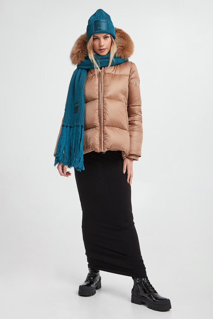 Szal damski wełniany PATRIZIA PEPE