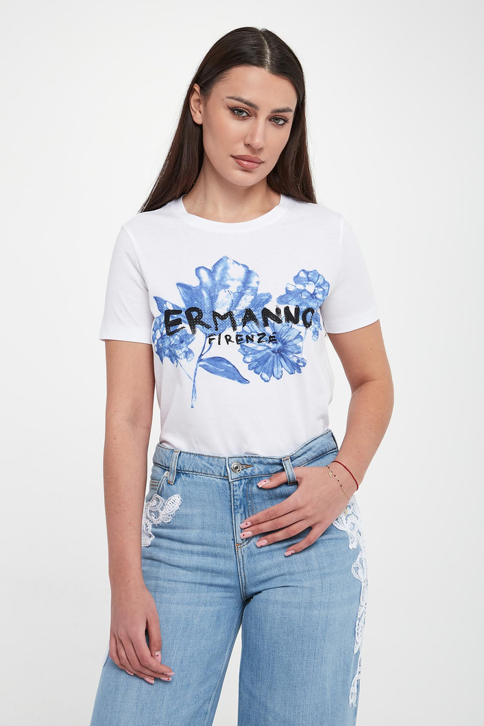 T-shirt damski ERMANNO FIRENZE