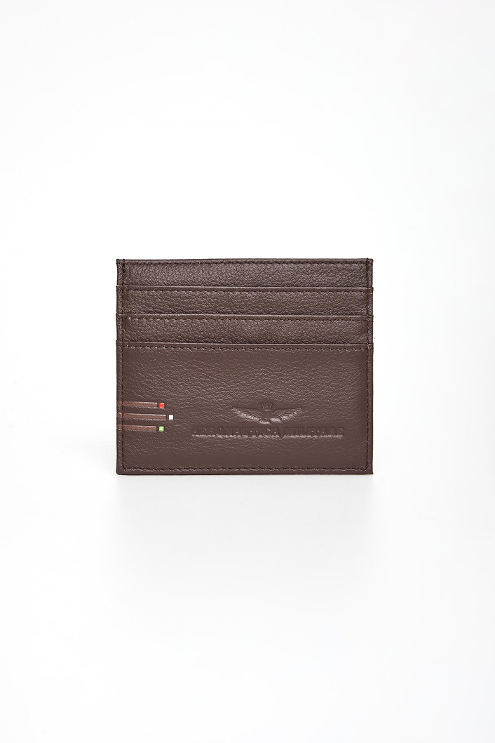 Komplet portfel + brelok męski skórzany AERONAUTICA MILITARE