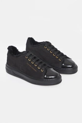 Sneakersy damskie zamszowe CESARE CASADEI