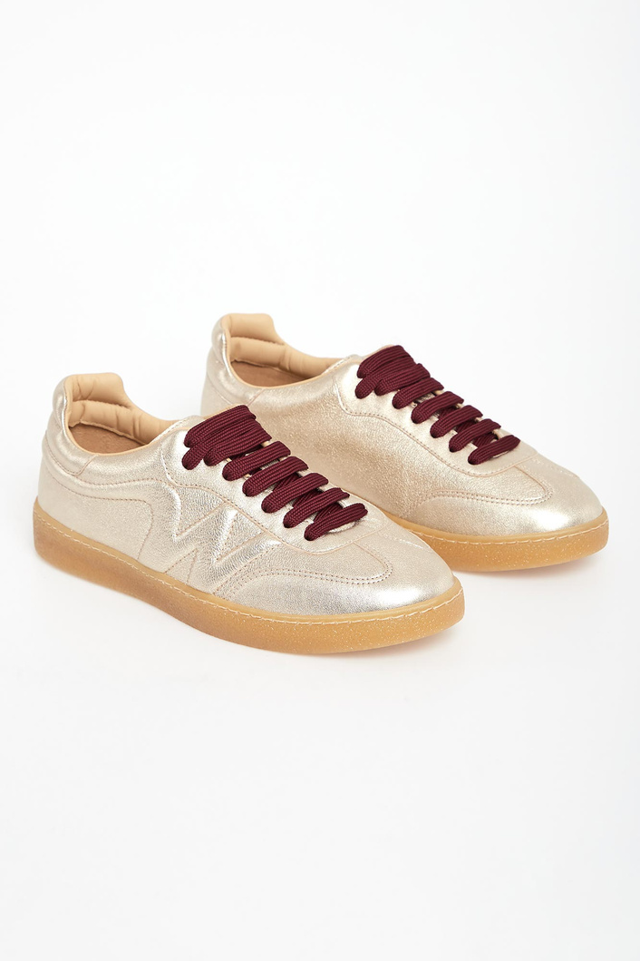 Sneakersy damskie skórzane Pacogold WEEKEND MAX MARA