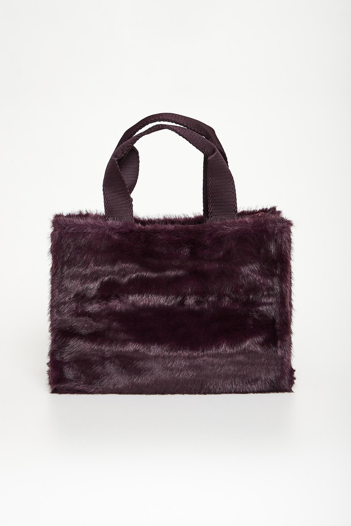 Torebka damska futrzany shopper LIU JO