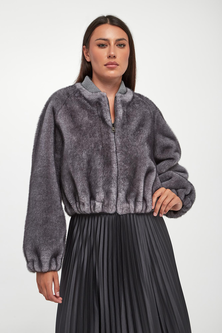 Futro damskie wełniane VALENTINI