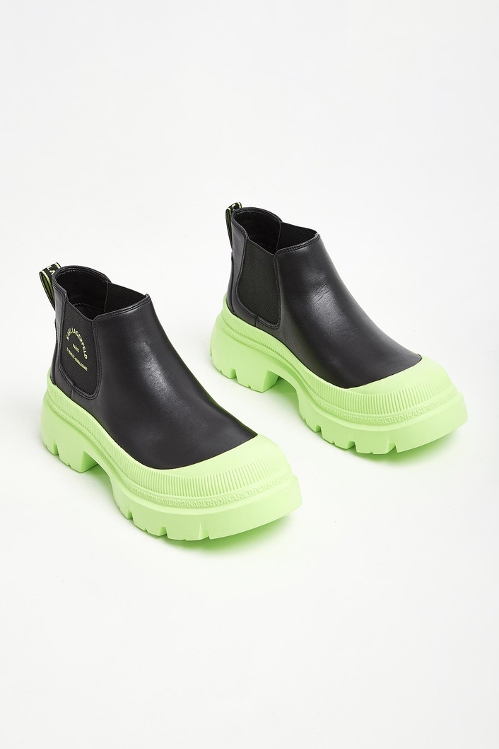 Sztyblety damskie skórzane KARL LAGERFELD