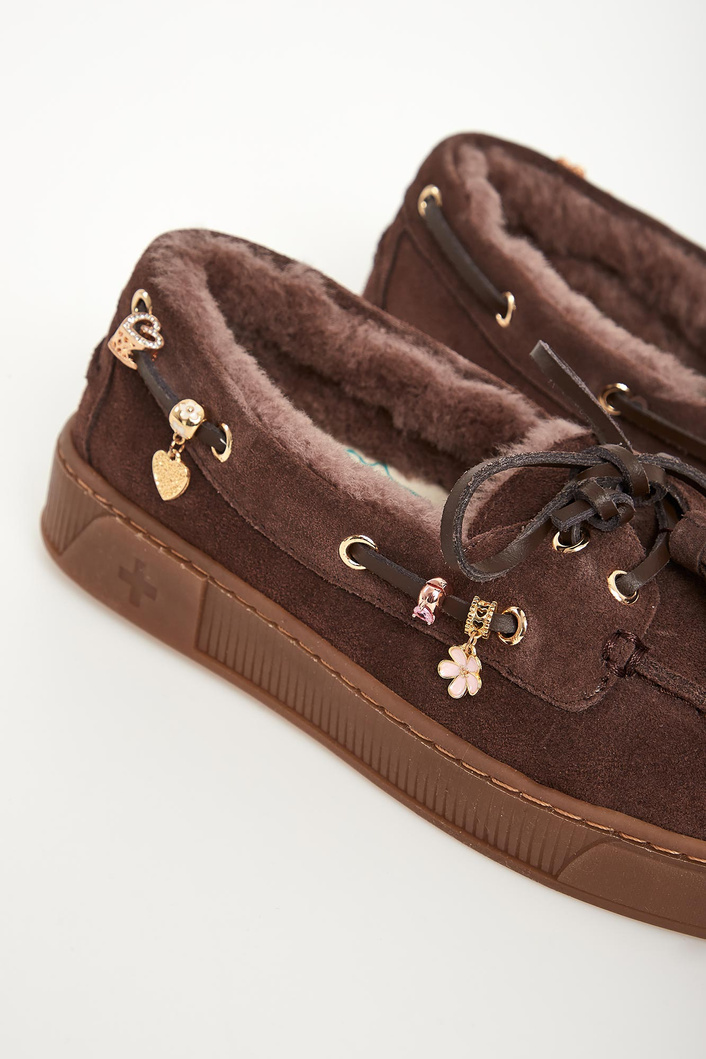 Loafersy damskie skórzane GIO+