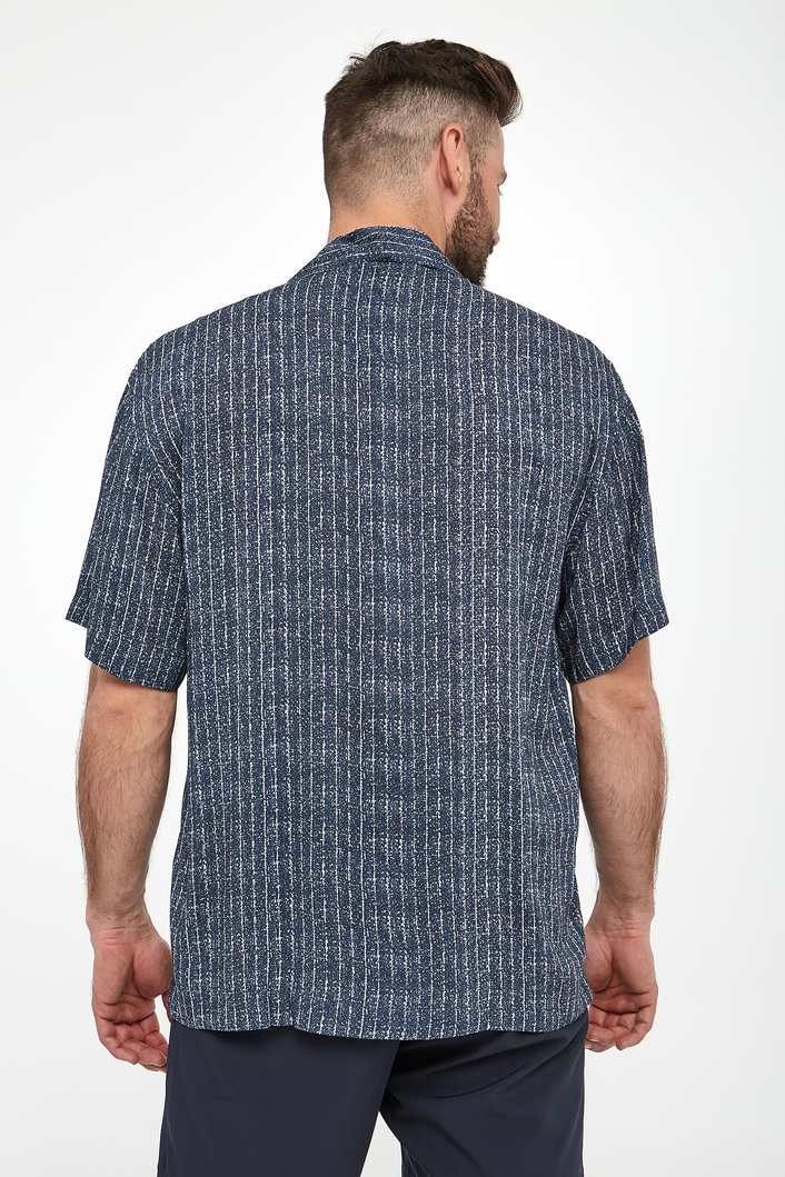 Koszula męska z krótkim rękawem EMPORIO ARMANI SWIMWEAR