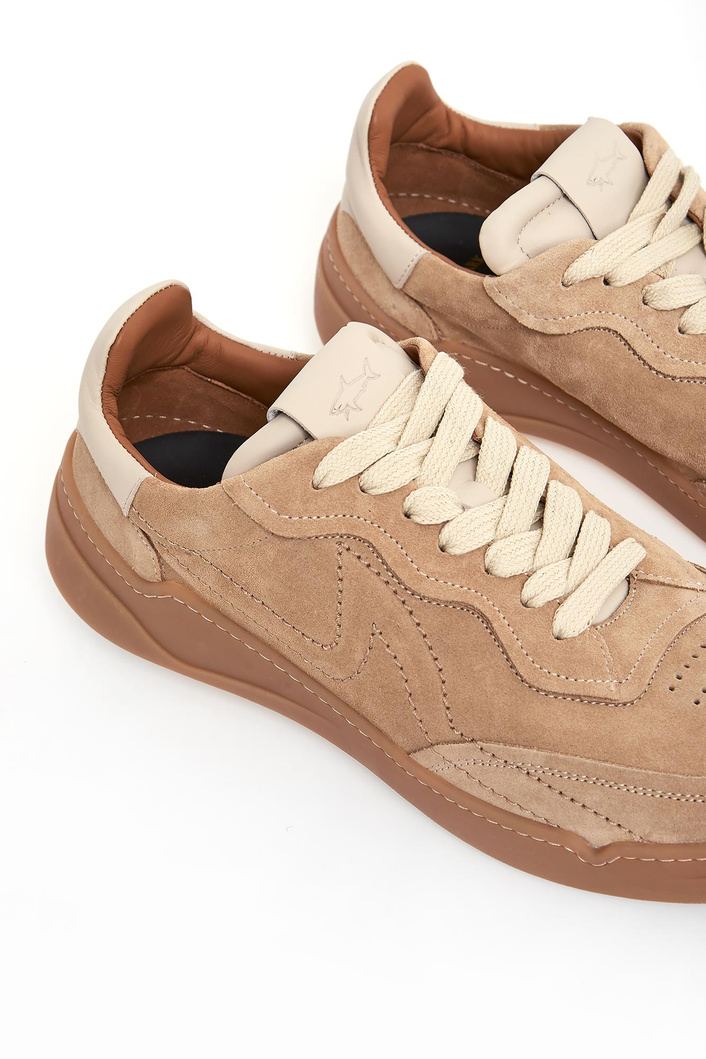 Sneakersy męskie skórzane PAUL&SHARK