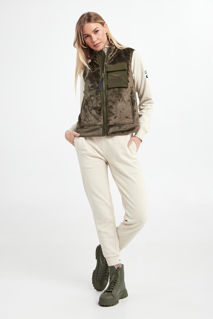 Kamizelka damska futrzana AERONAUTICA MILITARE