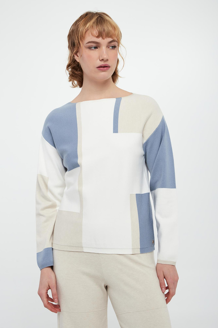 Sweter damski dzianinowy JOSEPH RIBKOFF