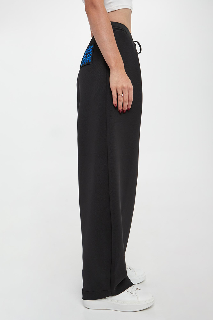 Spodnie damskie z logo Verite MMC STUDIO