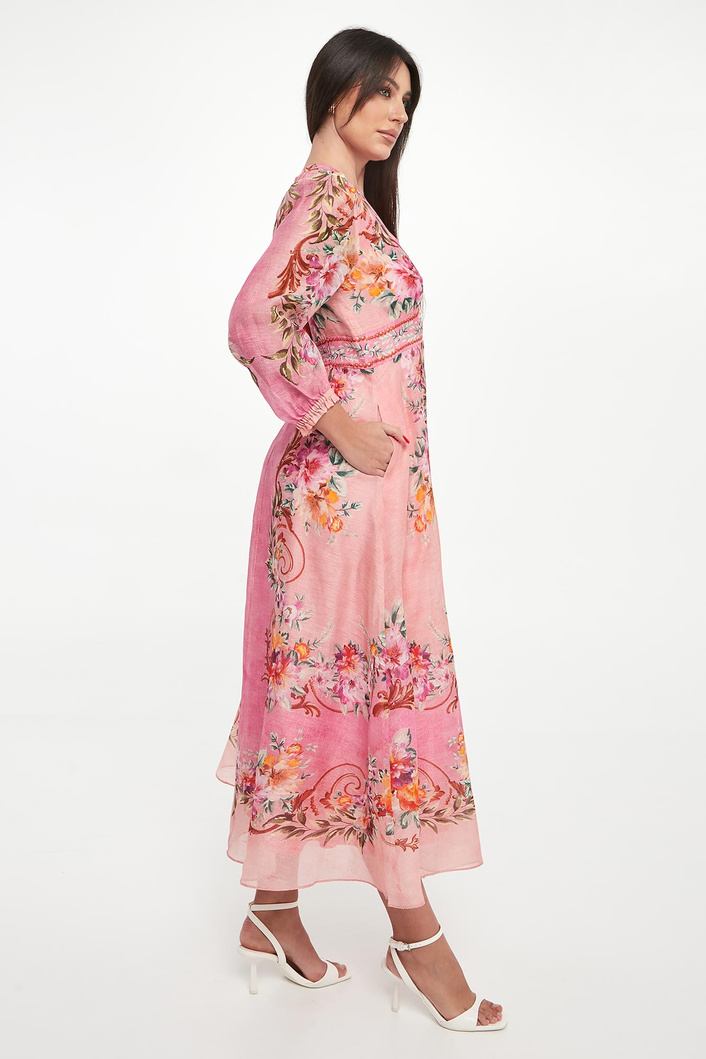 Sukienka maxi z organzy HALE BOB