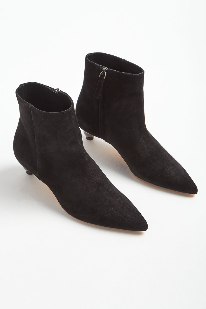 Botki skórzane Marus WEEKEND MAX MARA