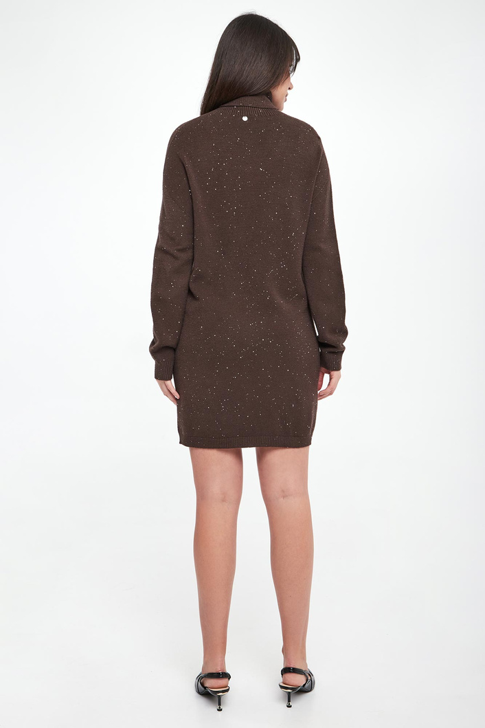 Sukienka dzianinowa z golfem LIU JO