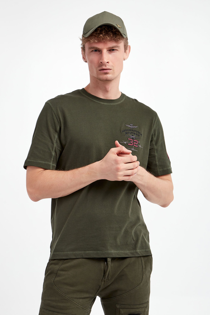 T-shirt męski AERONAUTICA MILITARE 