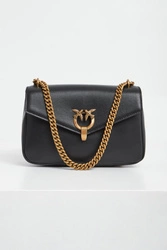 Torebka damska Cupido Messenger Classic Suede PINKO