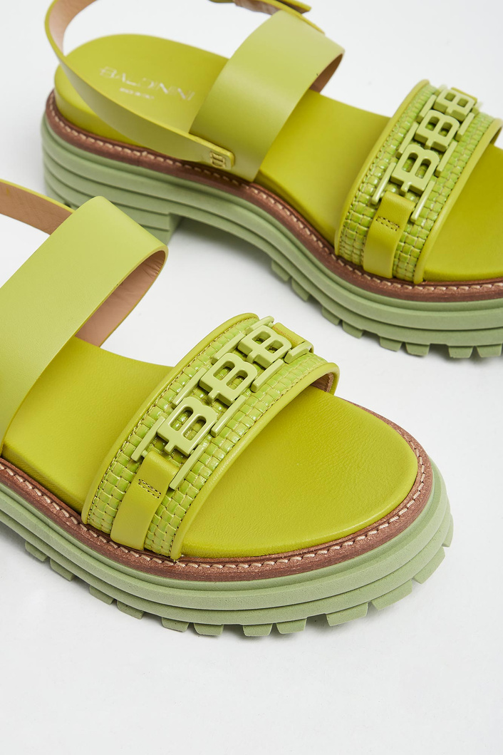 Sandały damskie skórzane BALDININI