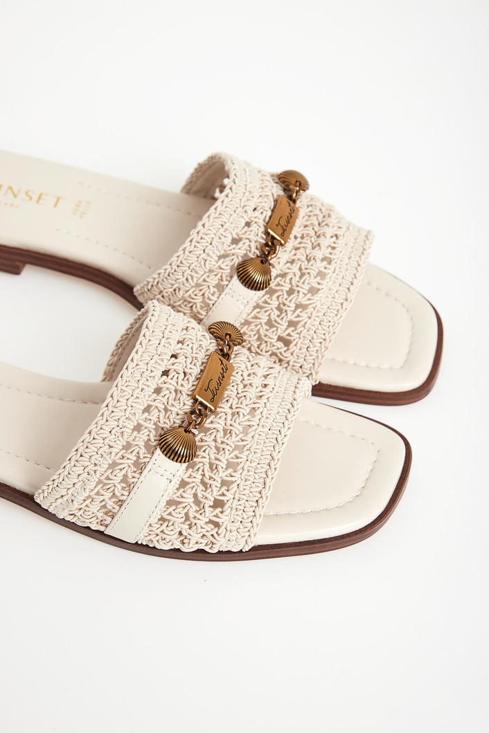 Klapki damskie TWINSET