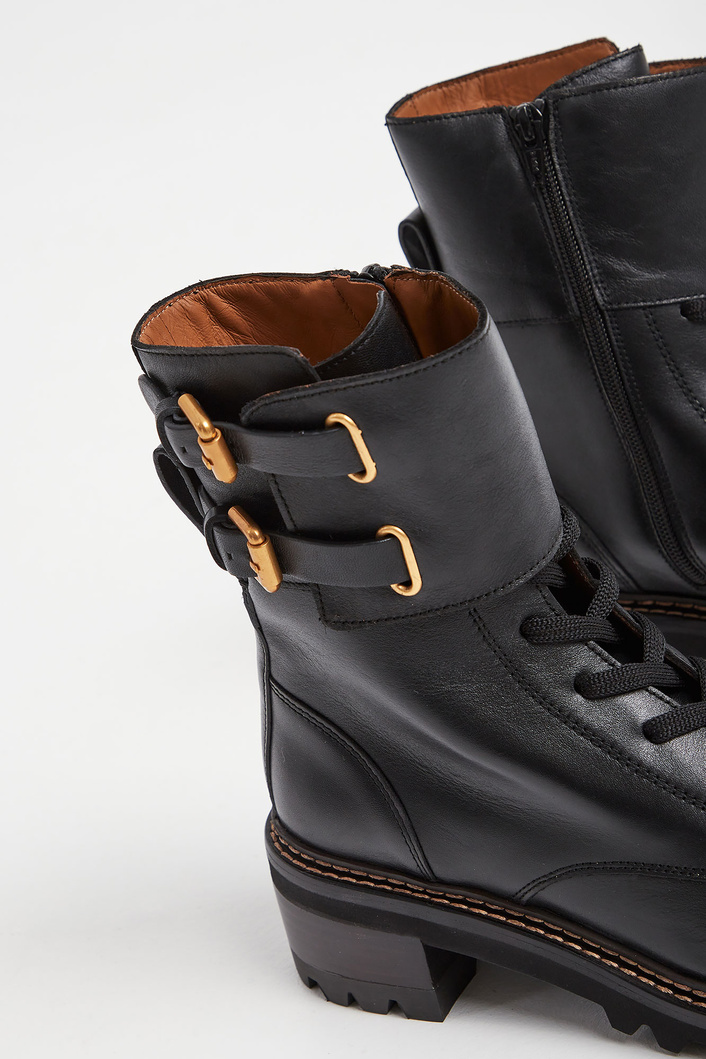 Trapery skórzane SEE BY CHLOÉ