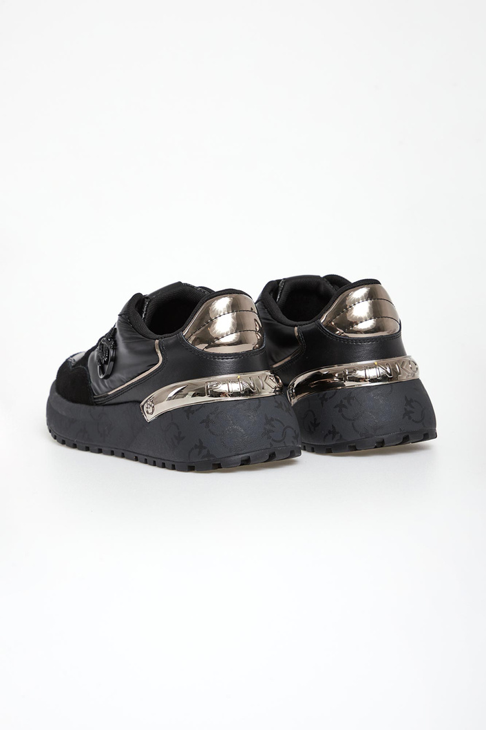 Sneakersy damskie skórzane Gem 07 PINKO