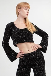 Bluzka damska z cekinami LIU JO