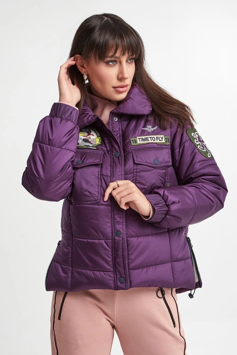 Kurtka damska pikowana AERONAUTICA MILITARE
