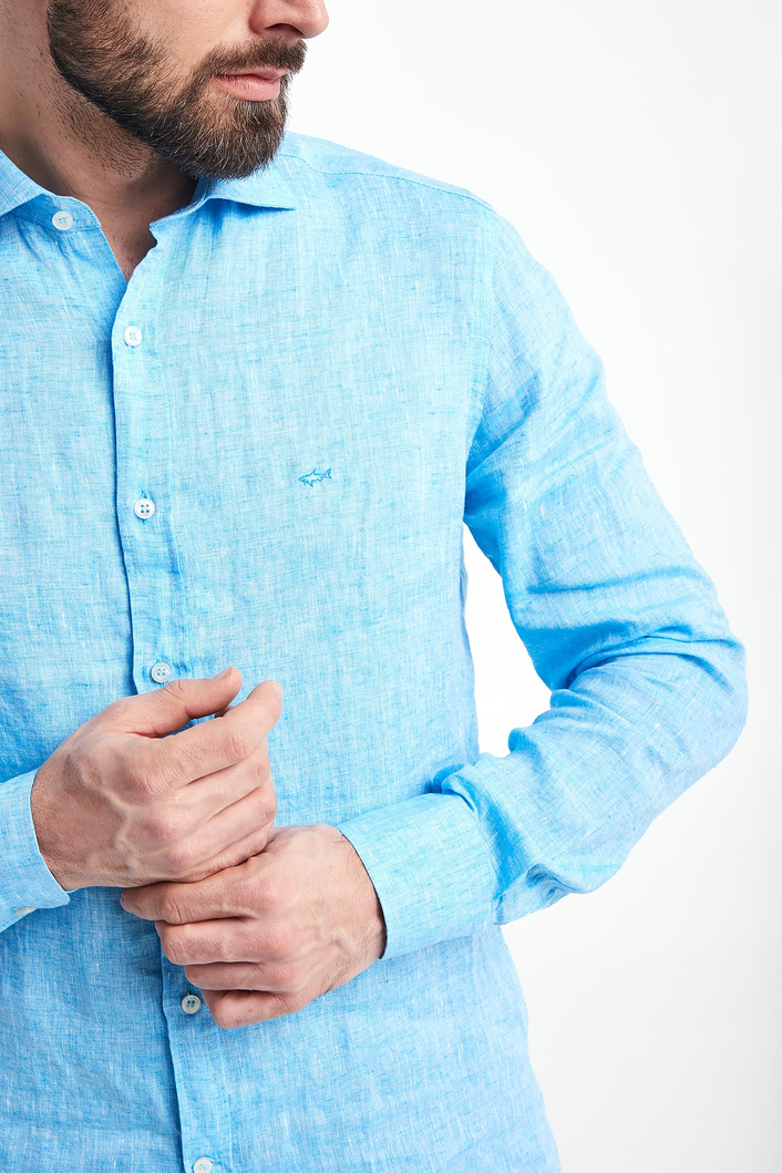 Koszula męska lniana PAUL&SHARK