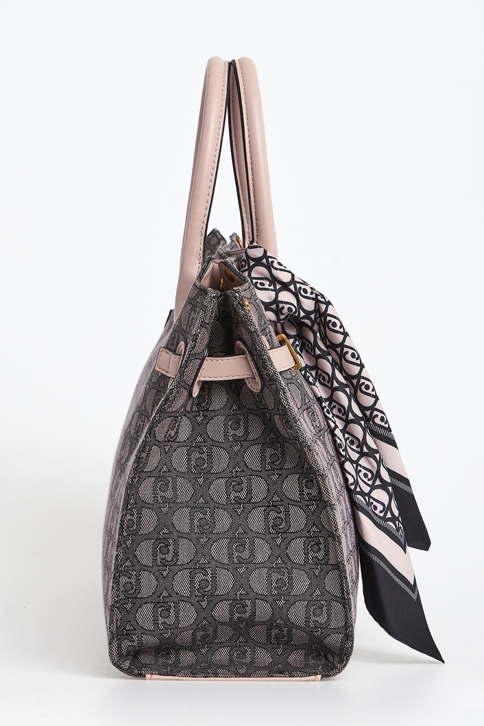 Torebka shopper żakardowa LIU JO 