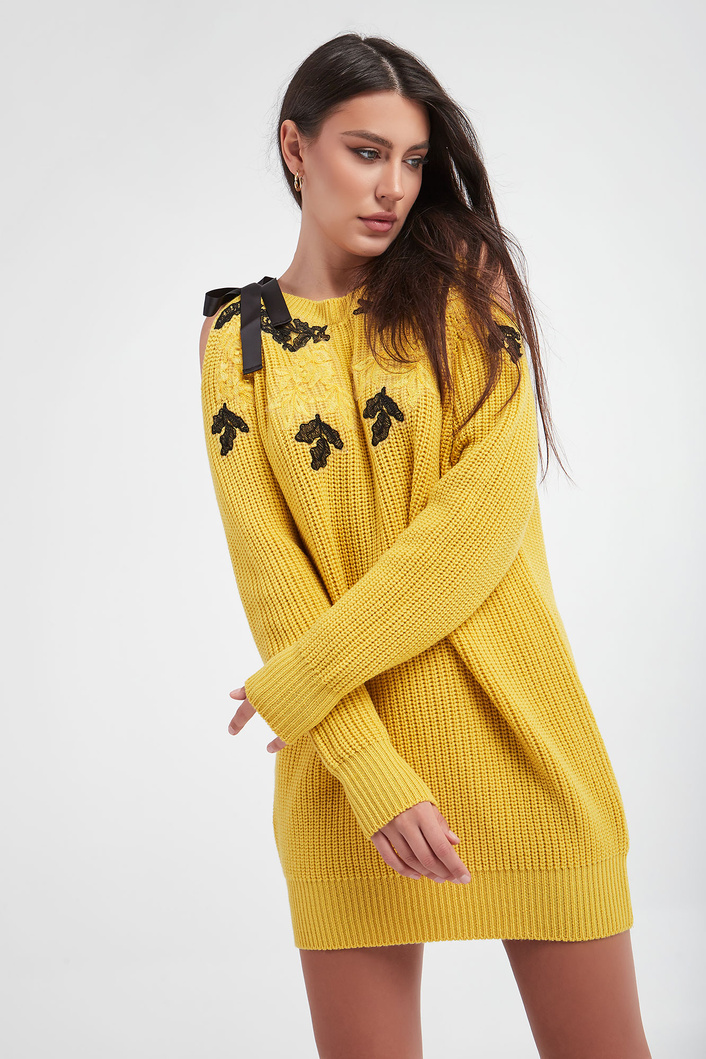 Sukienka wełniana ERMANNO FIRENZE