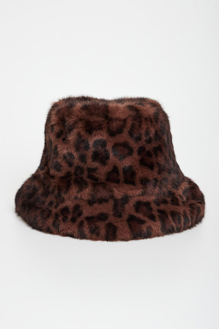 Czapka bucket hat w panterkę JOSEPH RIBKOFF