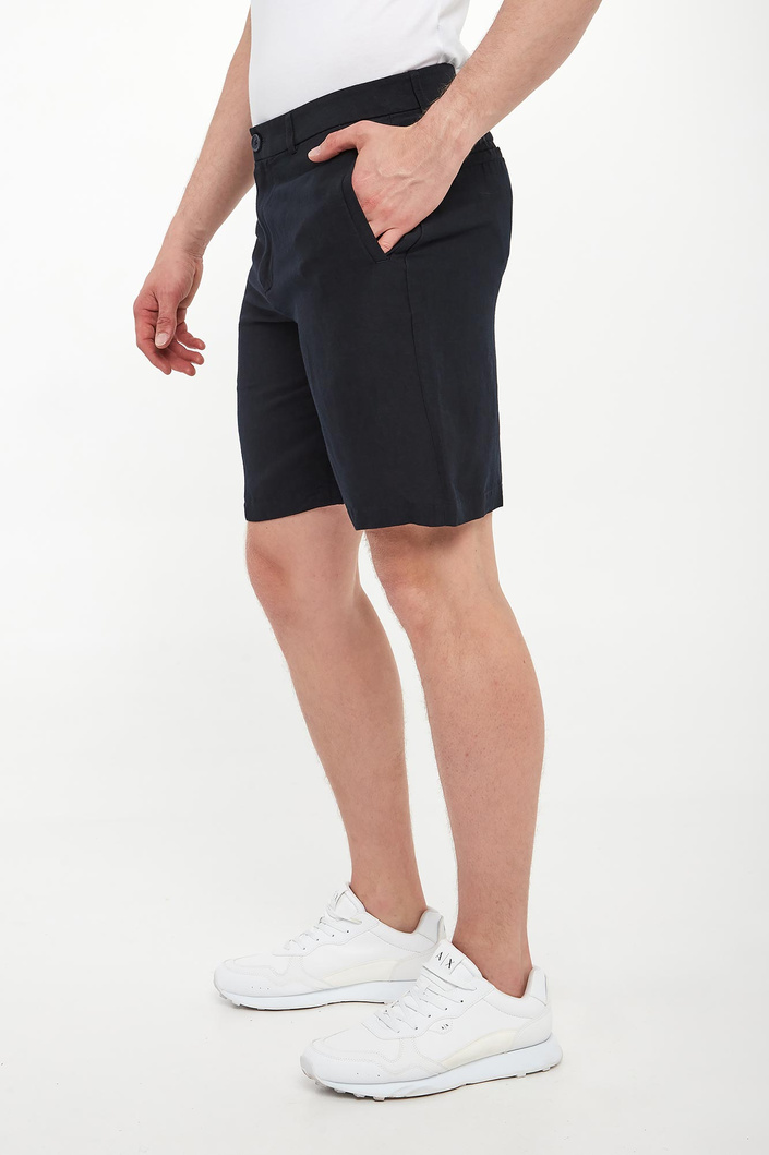Bermudy męskie z lnem ARMANI EXCHANGE