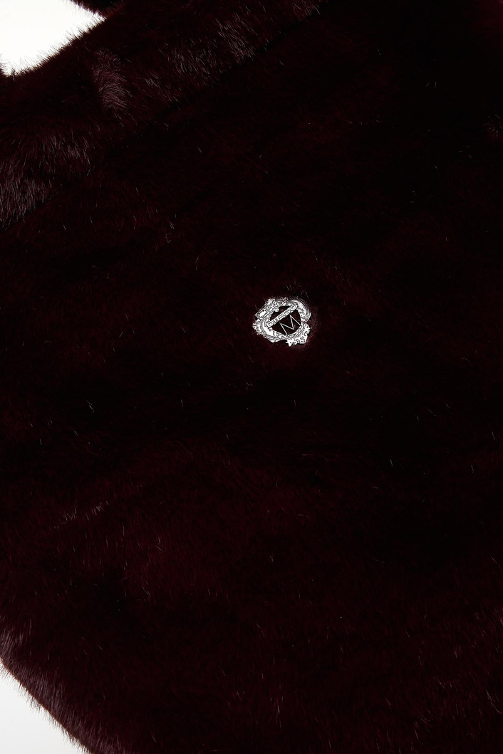 Torebka futerkowy shopper DIEGO M